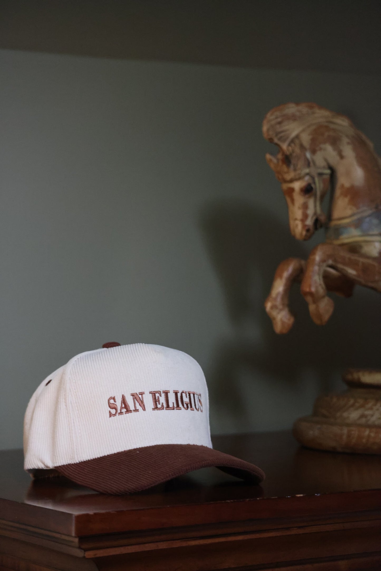 Lucky trucker in brown