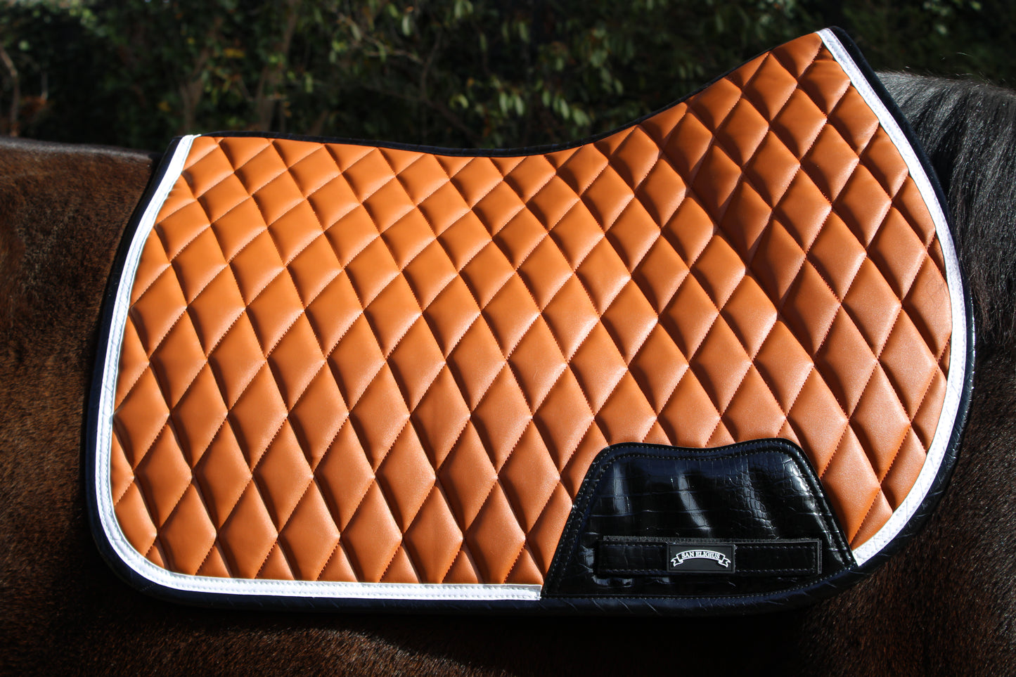 Cognac Saddle Pad