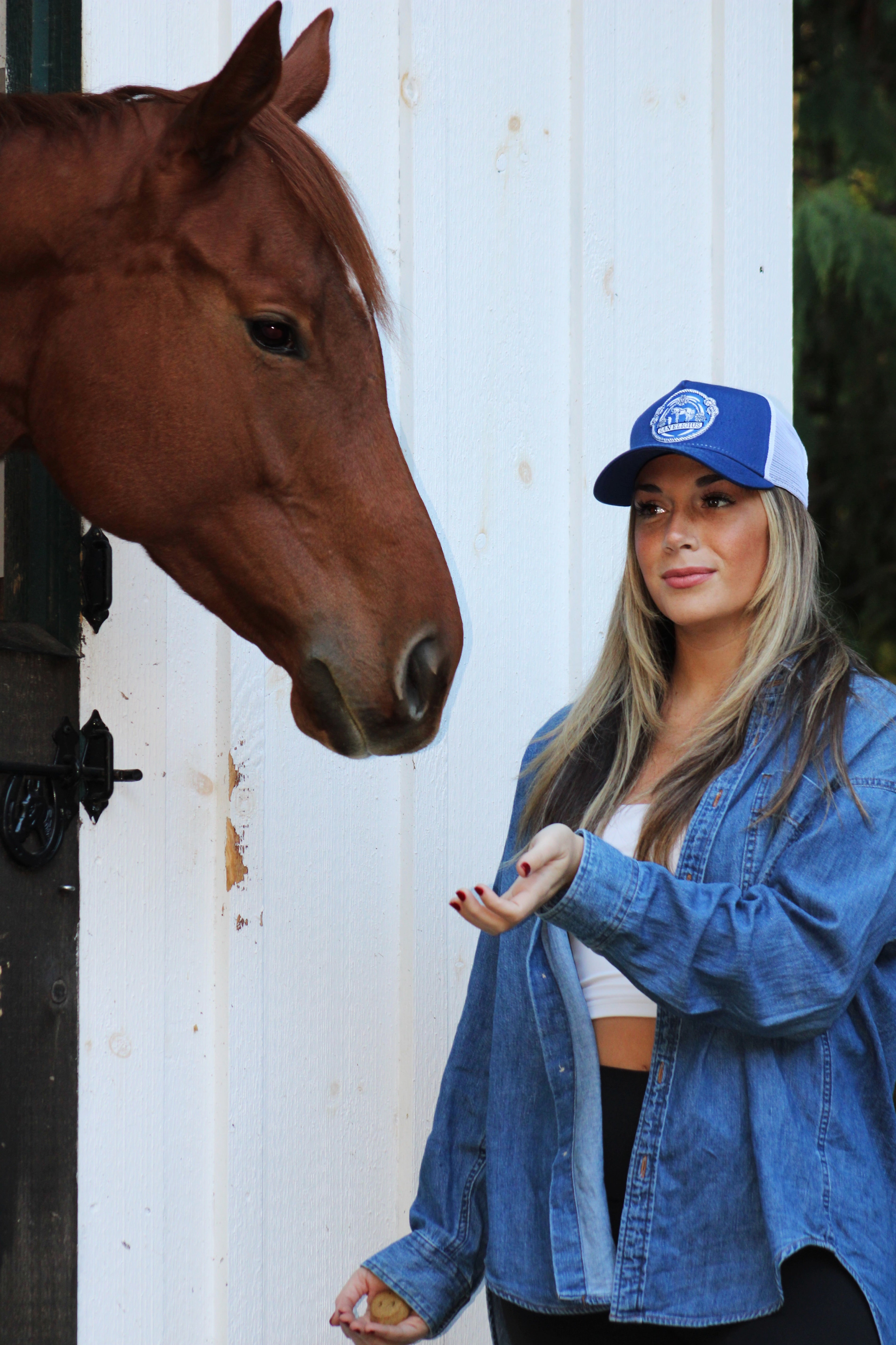 Blue Trucker Hat