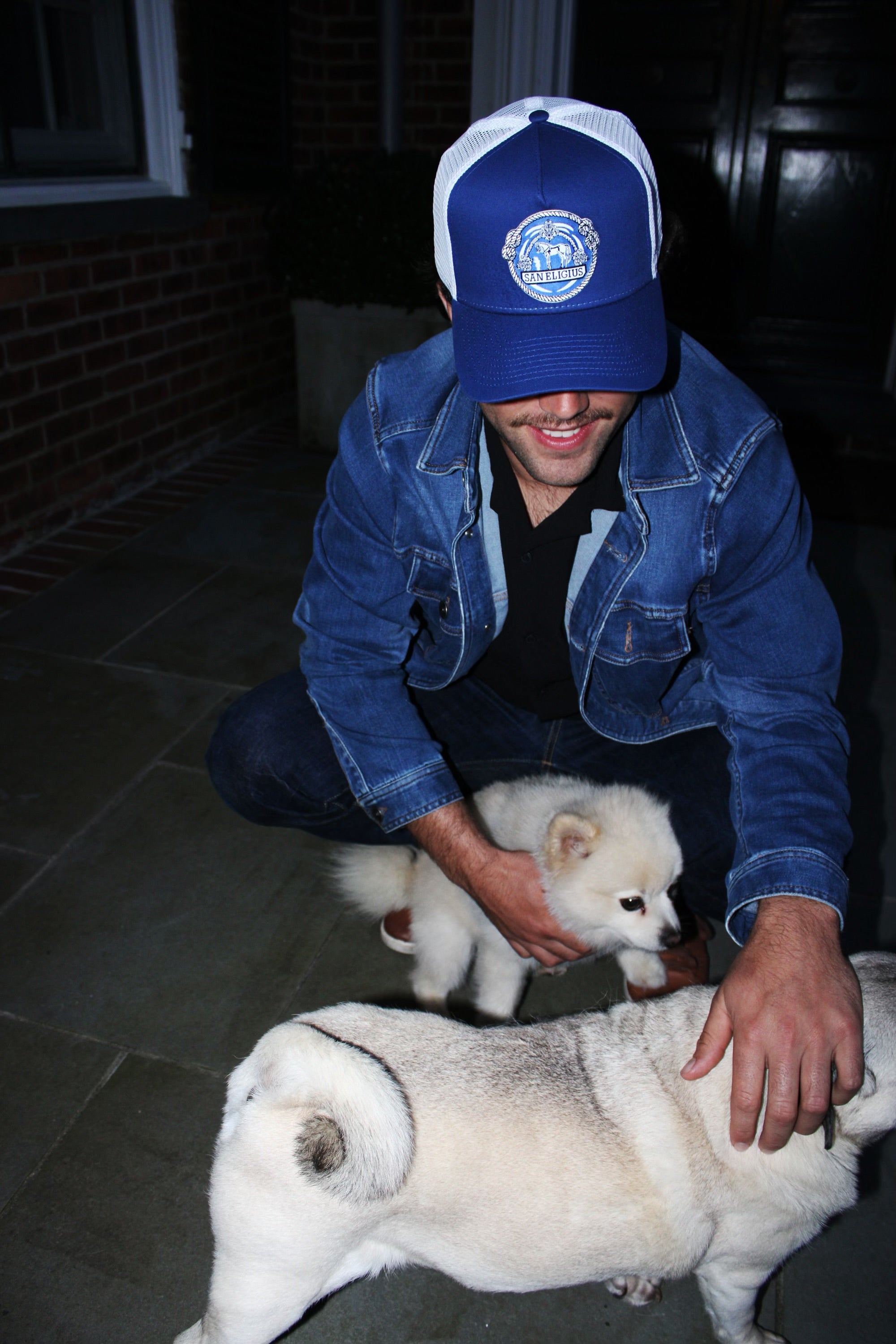 Blue Trucker Hat