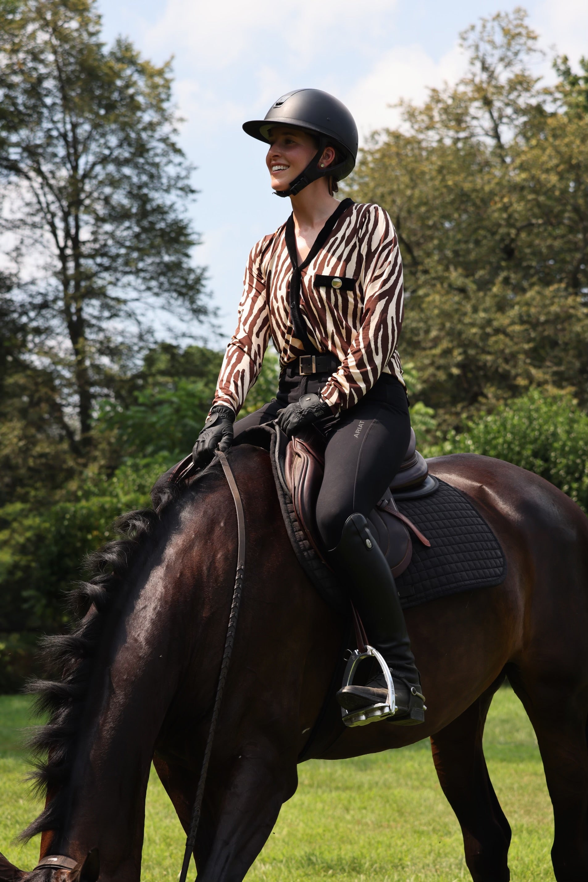Stella Top| Animal print