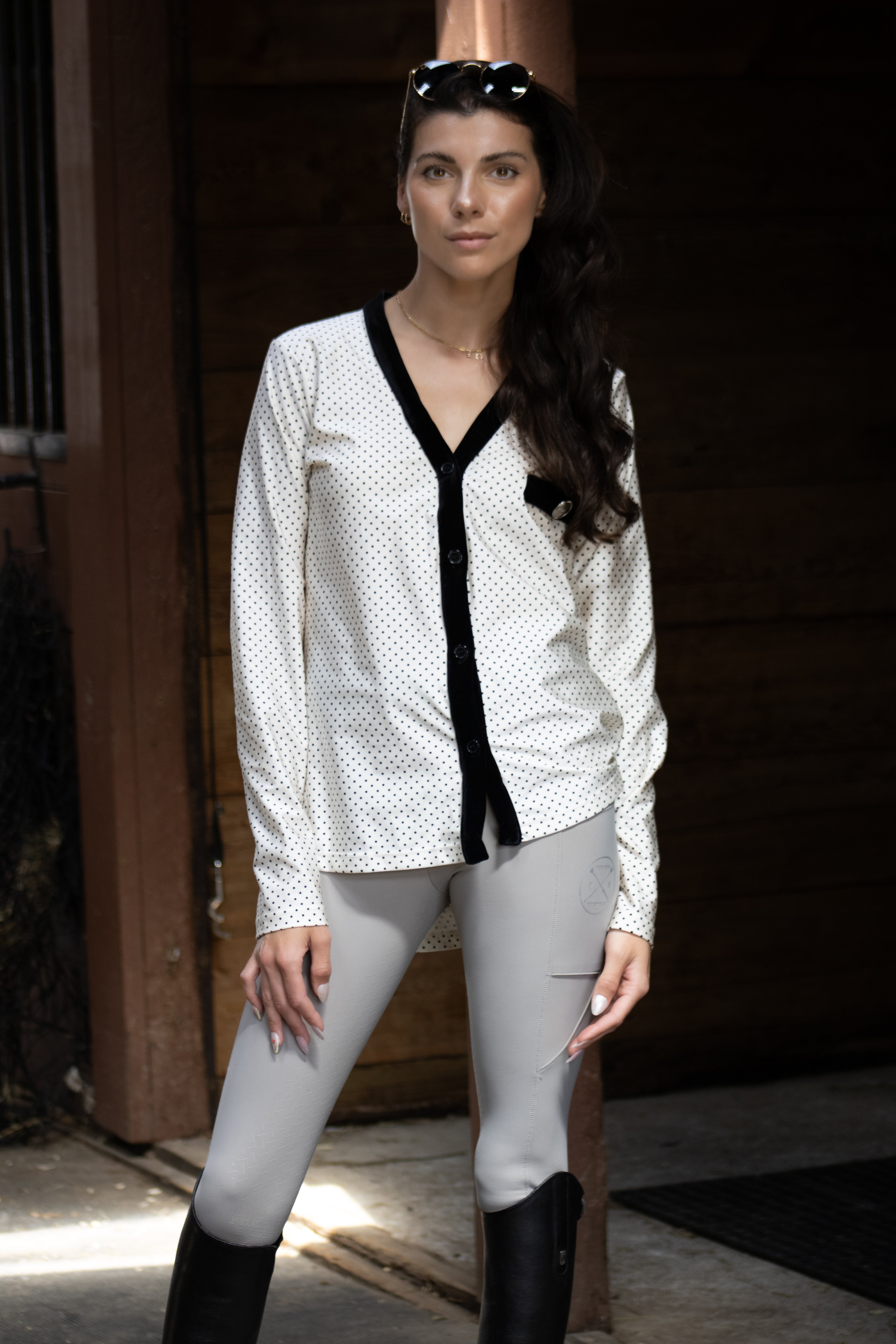 Stella Top | Polka Dots
