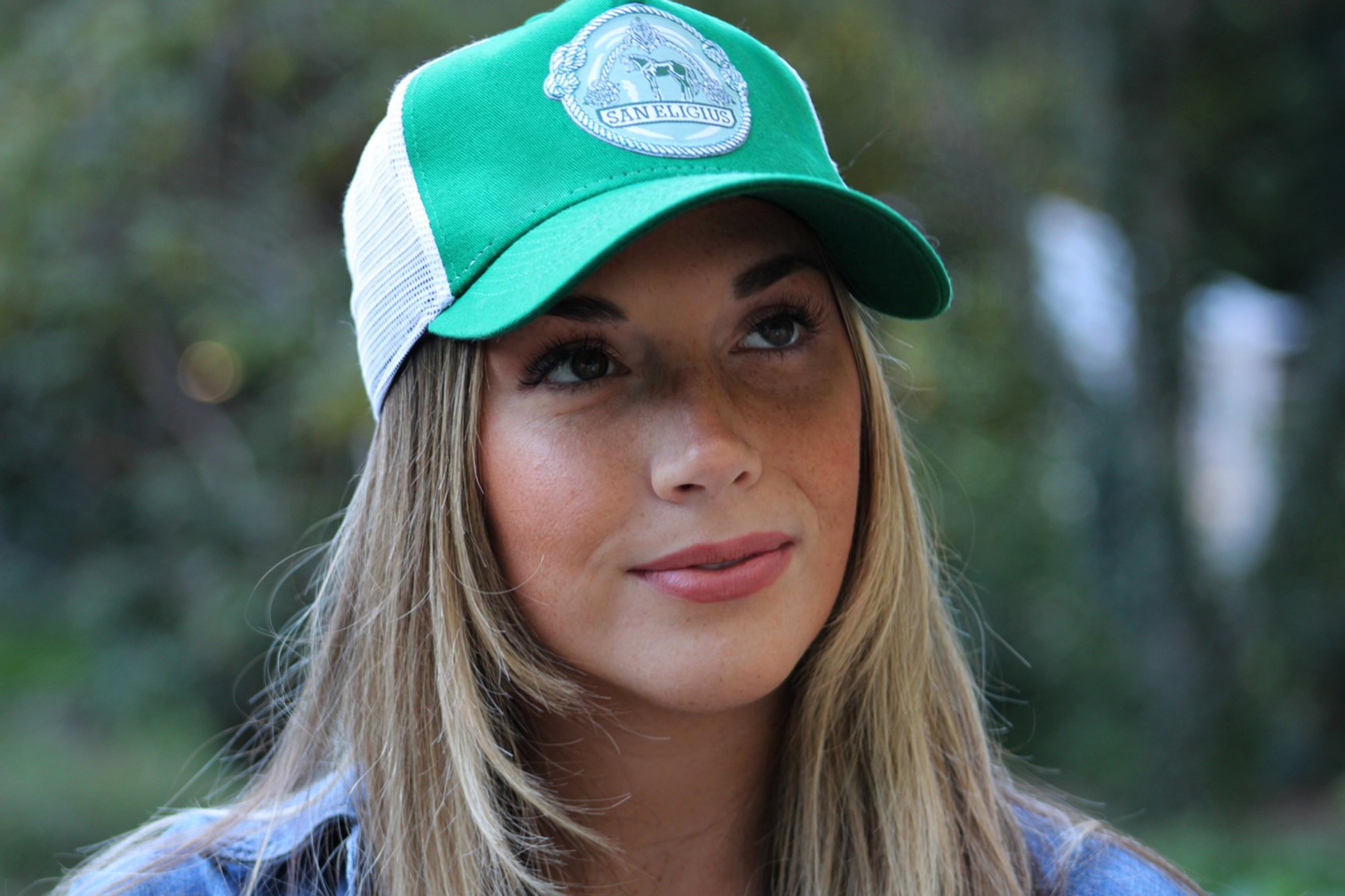 Green Trucker Hat