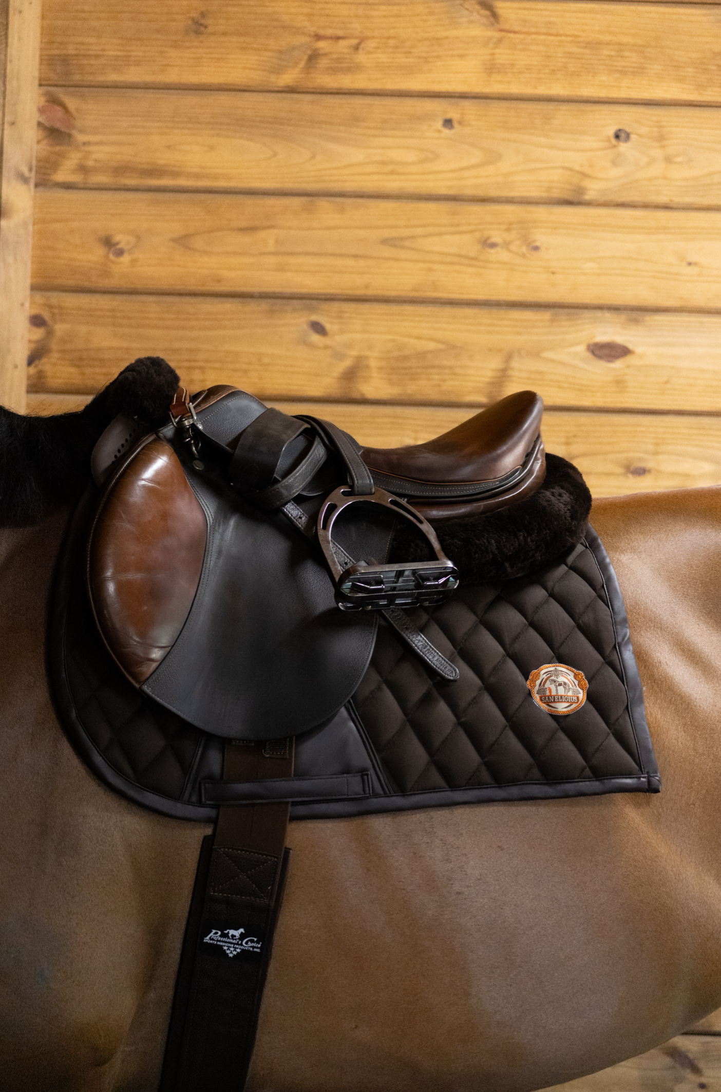 Jump Saddle Pad | Brown Monochrome