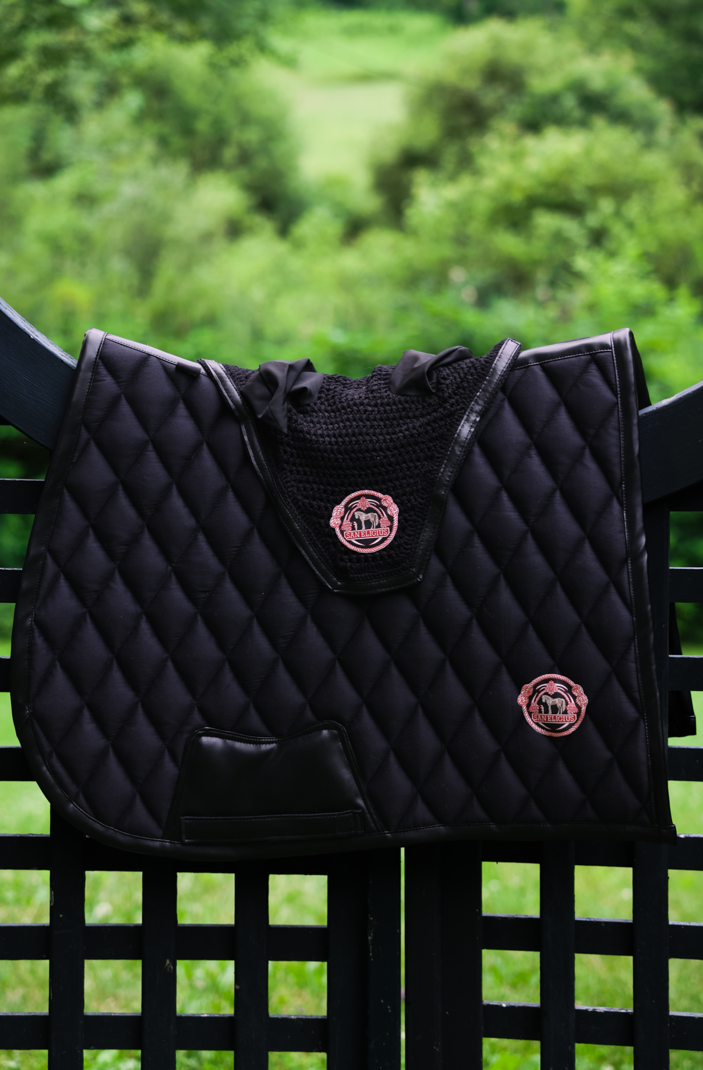 Jump Saddle Pad | Black Monochrome