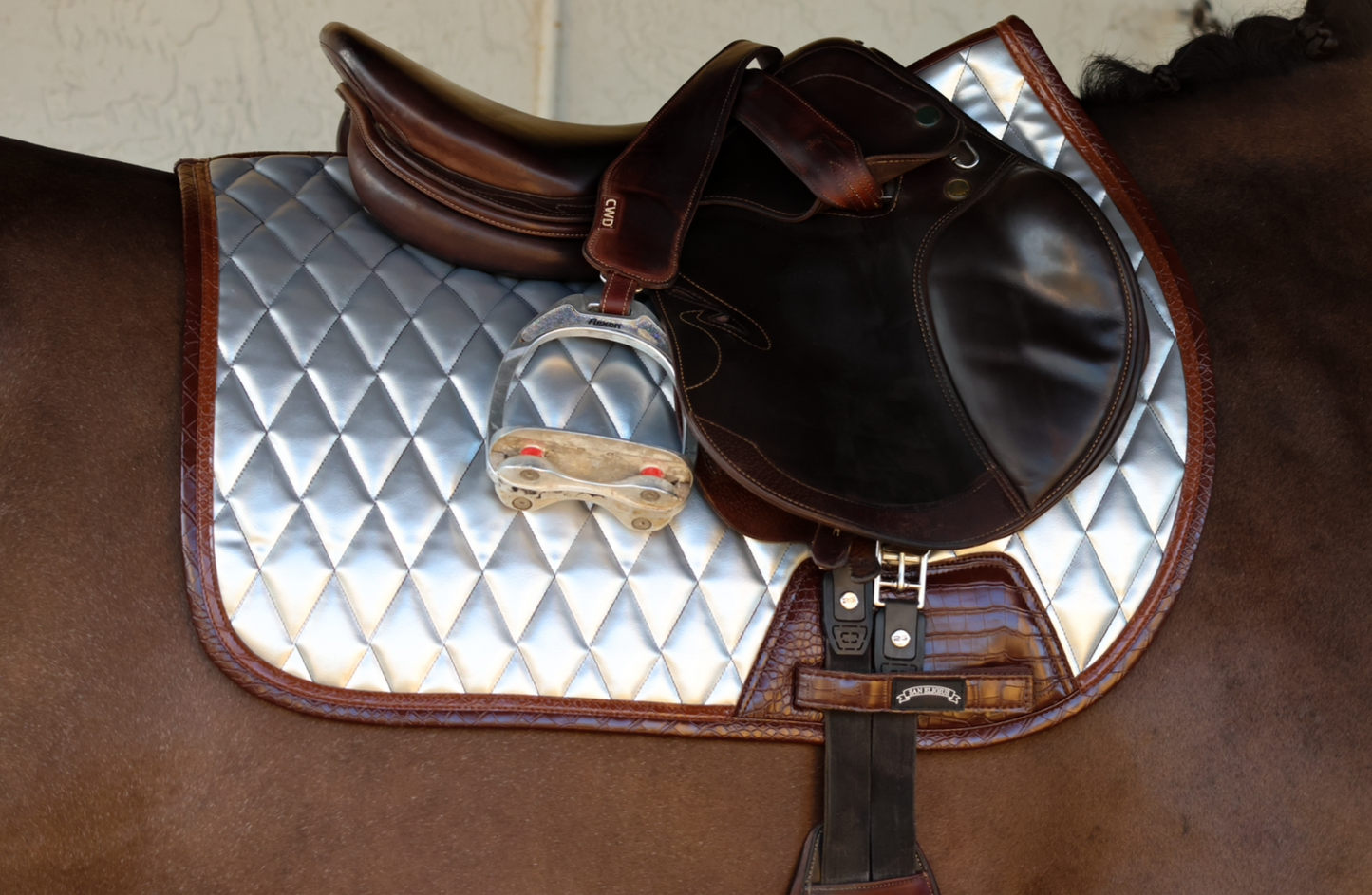 Chrome Saddle Pad