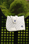 Jump Saddle Pad | White Monochrome