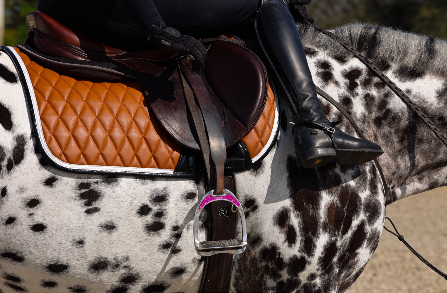 Cognac Saddle Pad