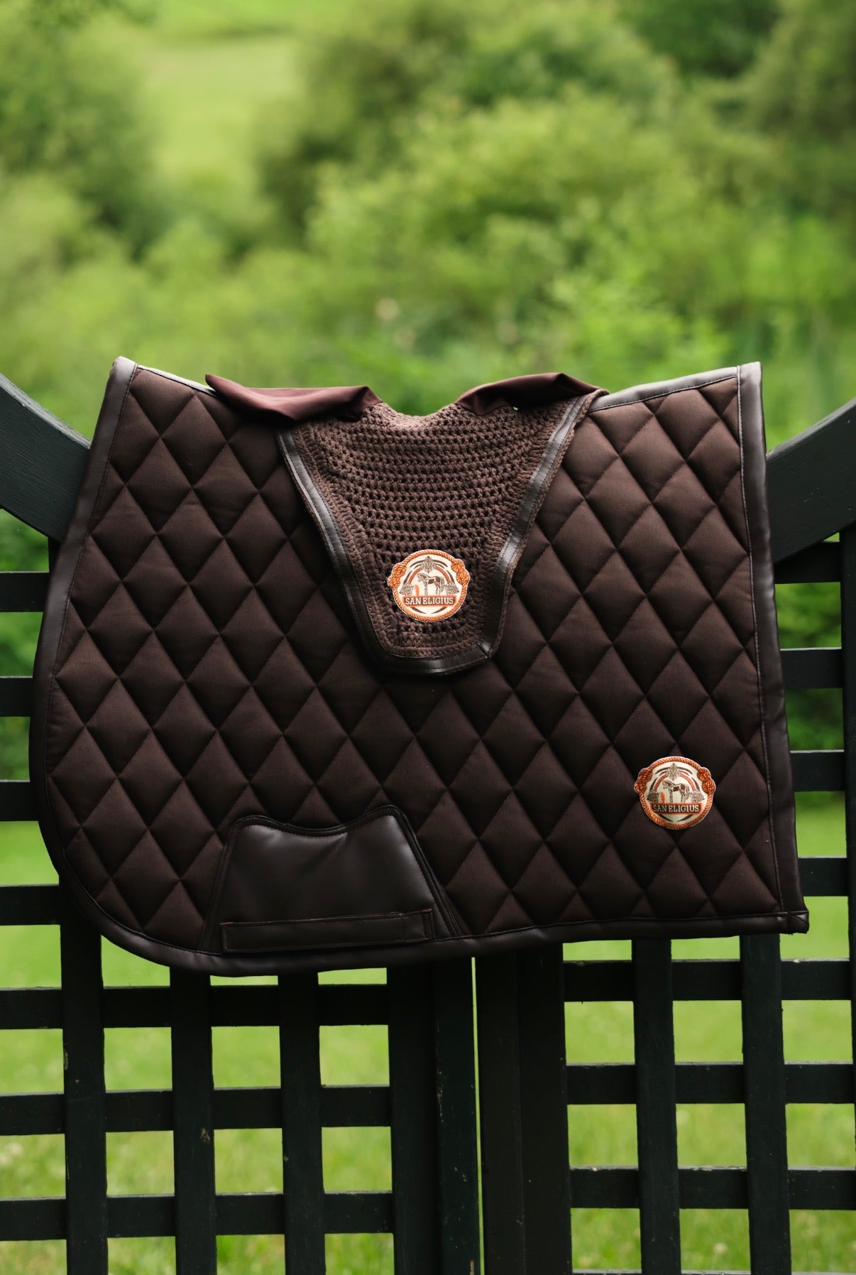 Jump Saddle Pad | Brown Monochrome