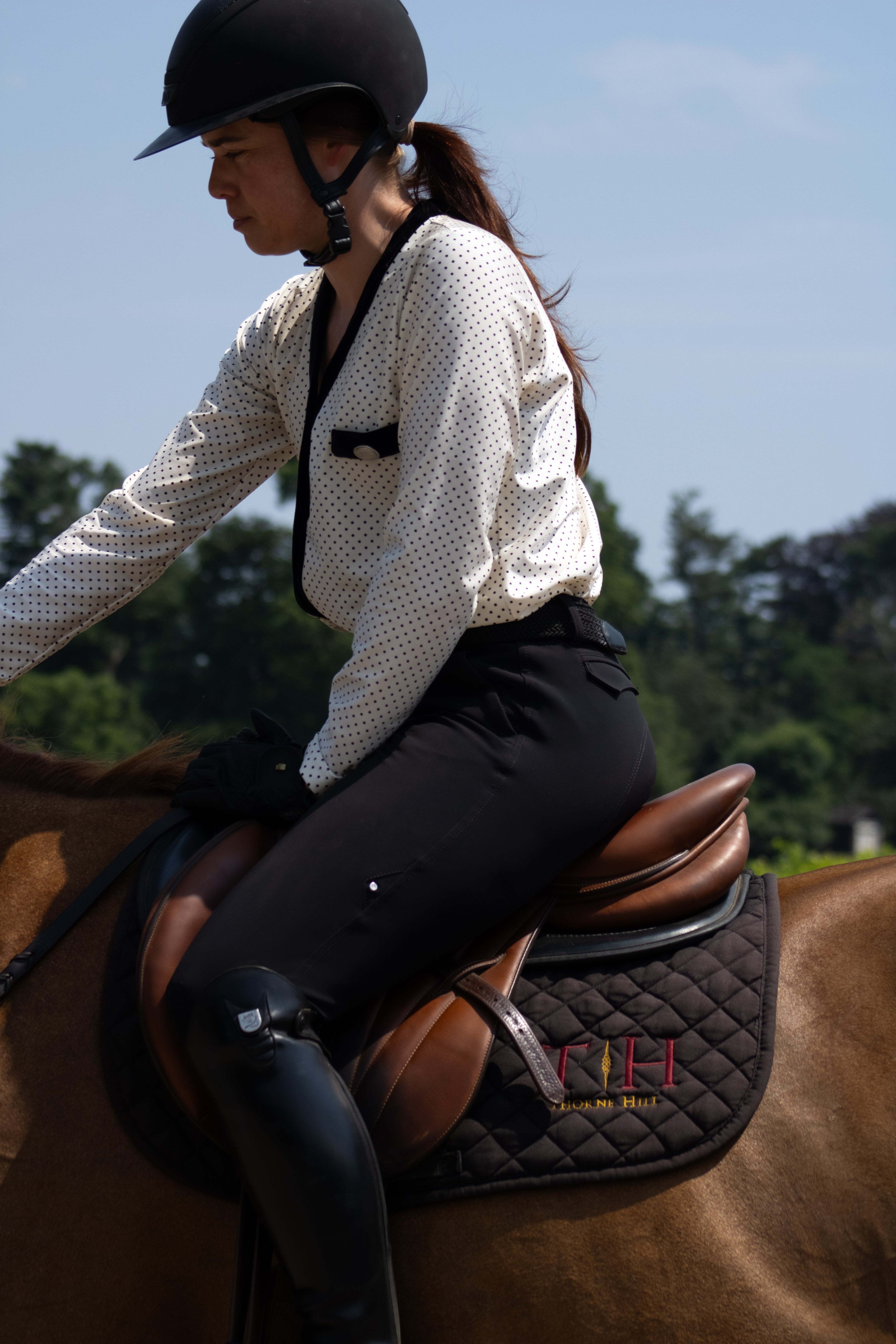 Stella Top | Polka Dots