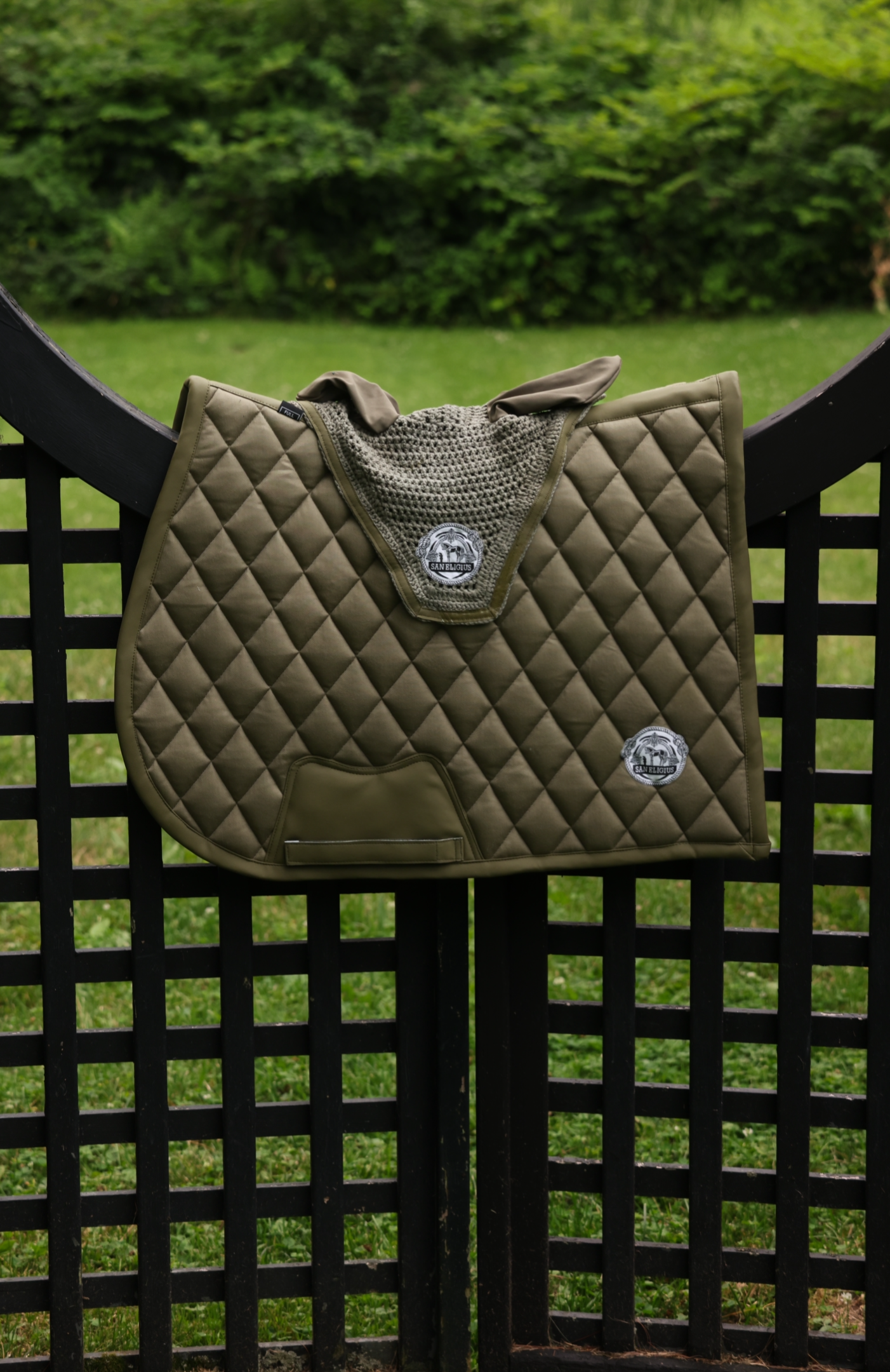 Jump Saddle Pad | Green Monochrome