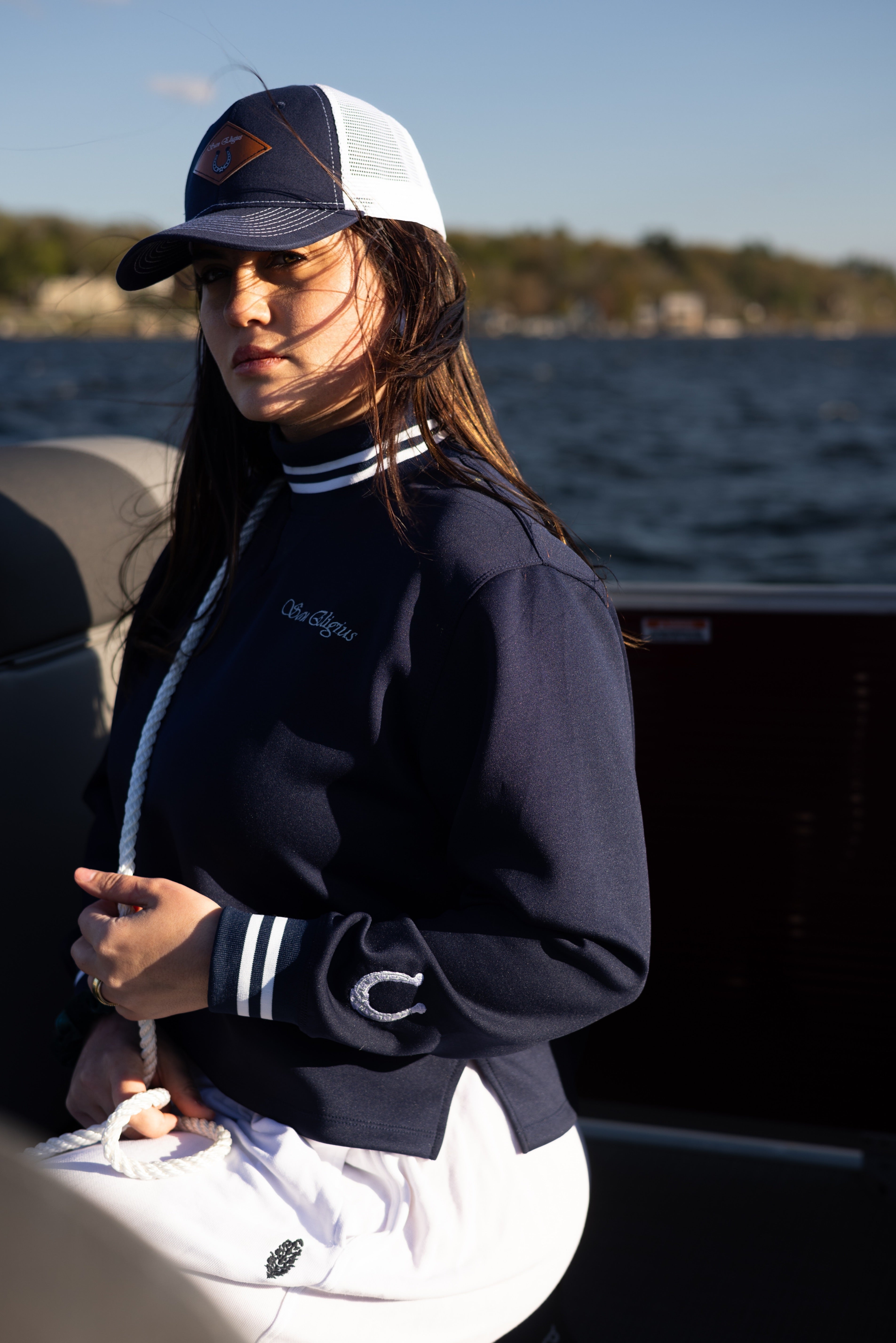 Sawyer Mockneck | Navy