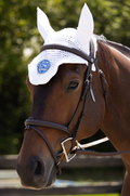 Horse Bonnet | White Monochrome